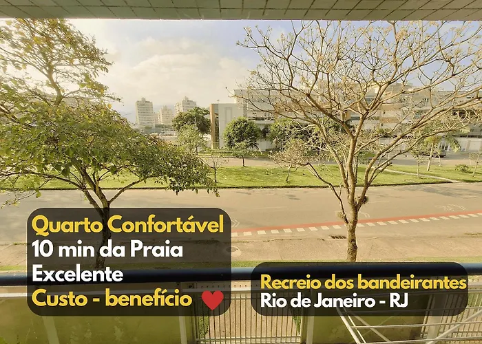 Quarto Em Apto Confortavel 10 Min Da Praia Do Recreio Rj