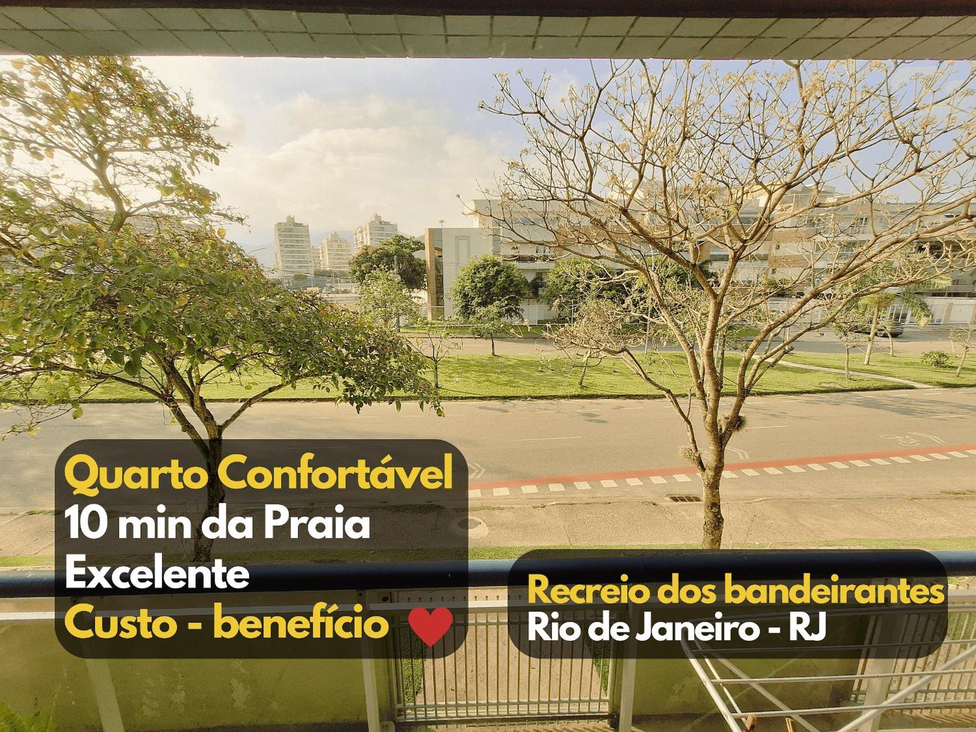 Apartment Em Apto Confortavel 10 Min Da Do Recreio Rj *
